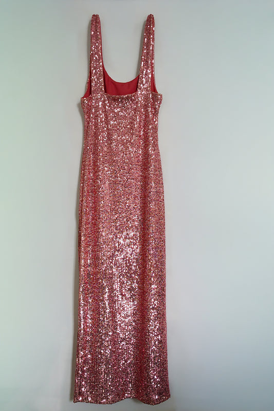 Vestido Lentejuelas Rosa