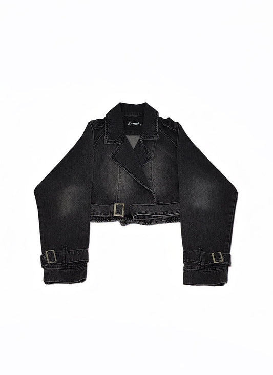 Casaca Denim Black