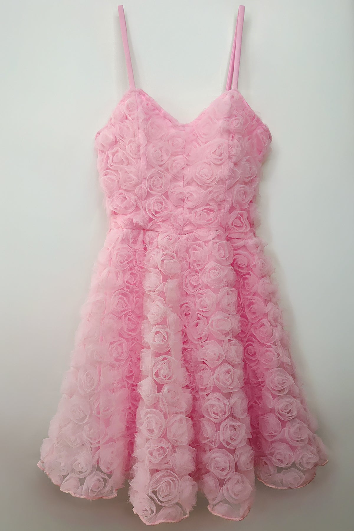 Vestido Rosas Diseno Princesa