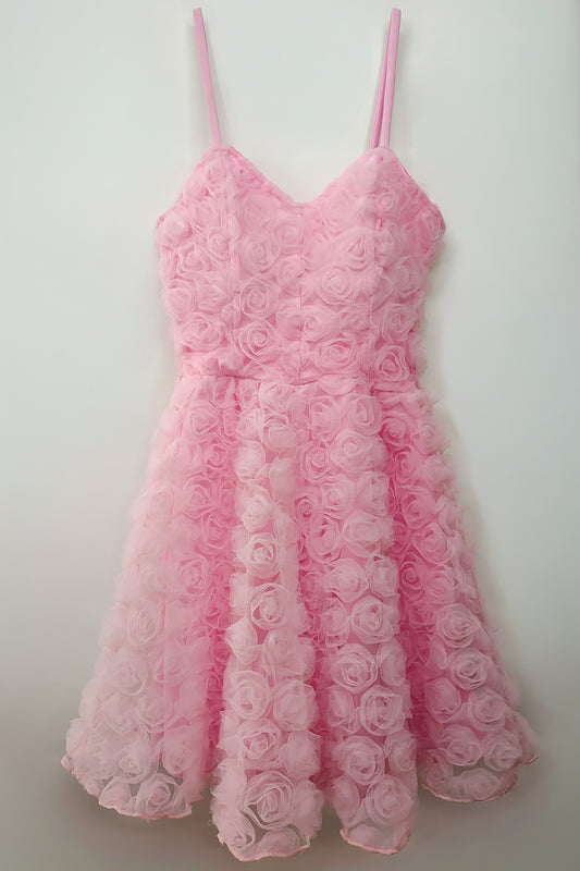 Vestido Rosas Diseno Princesa