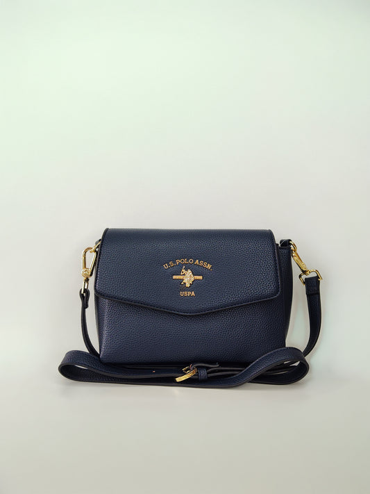 Bandolera Stanford Flap Crossbody PU Navy